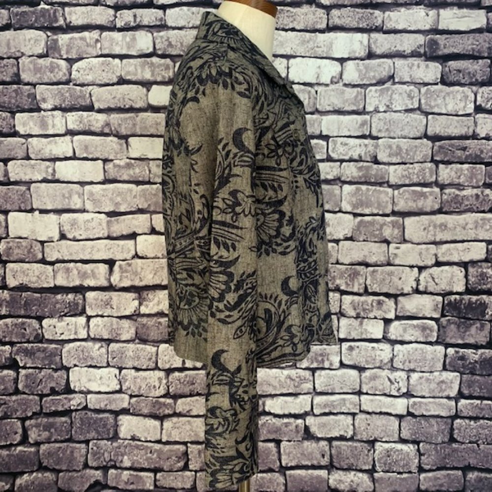 Chico's Button Down Jacket Size Medium - image 7